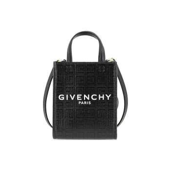 GIVENCHY Leather, Cow Leather Tote Bag, Shopping Bag, Shoulder Bag, Crossbody Bag, Handbag Mini Women's Black
