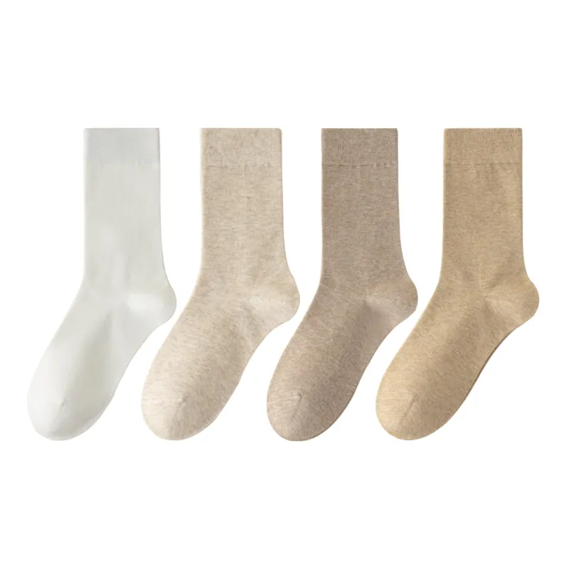 XXLLG Mid Calf Socks Women's 4 Pack-6