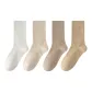 4 Pack, White+Oats+Khaki+Tsar