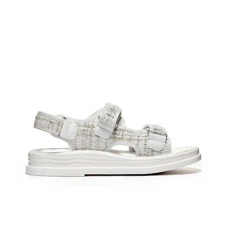 Warrior Beach Sandals Women's White Gold-2