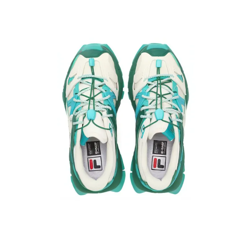 FILA Insetto Athletic Shoes 'White Green' Women's-2
