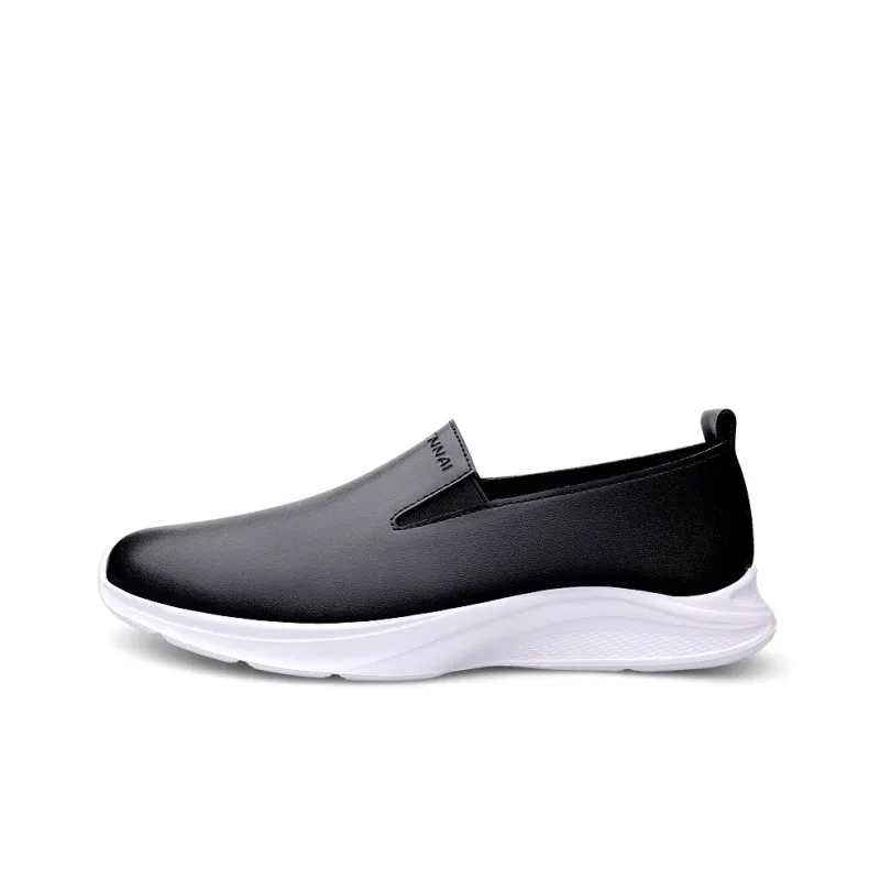 Wen Nai Casual Shoes Men's Black-0