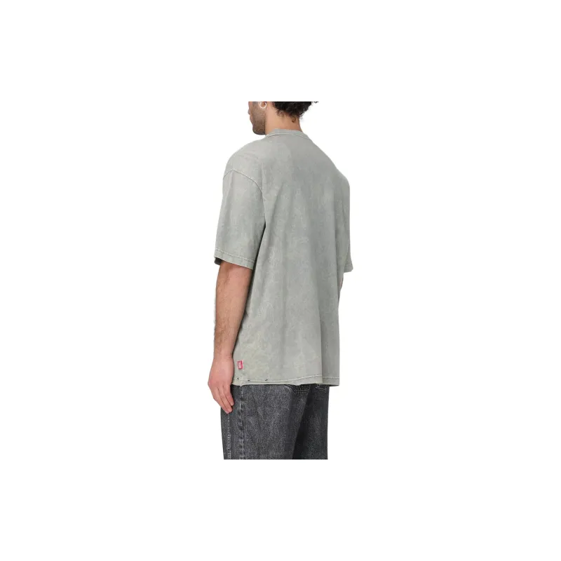 DIESEL T Shirts Men Gray-2