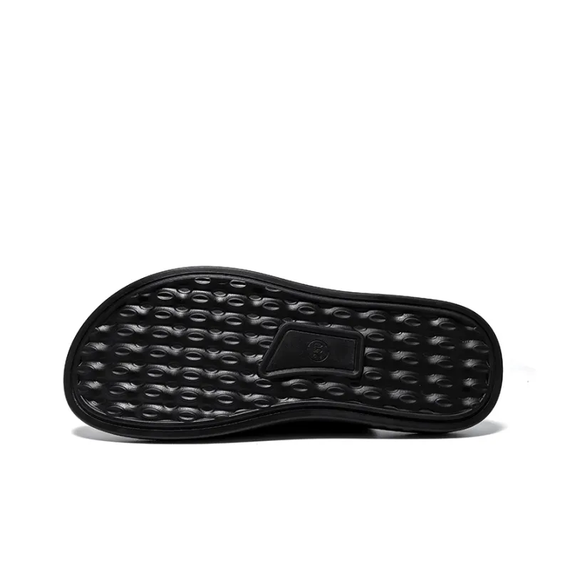 Chi Wolf Slide Slippers Unisex Black-5