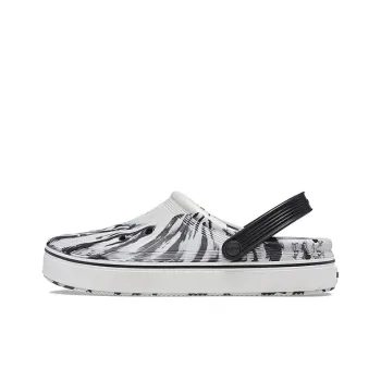 Crocs Off Court Clogs 'Marble White Black'
