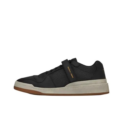 SAINT LAURENT Low-Top Skateboard Shoes Women's Black