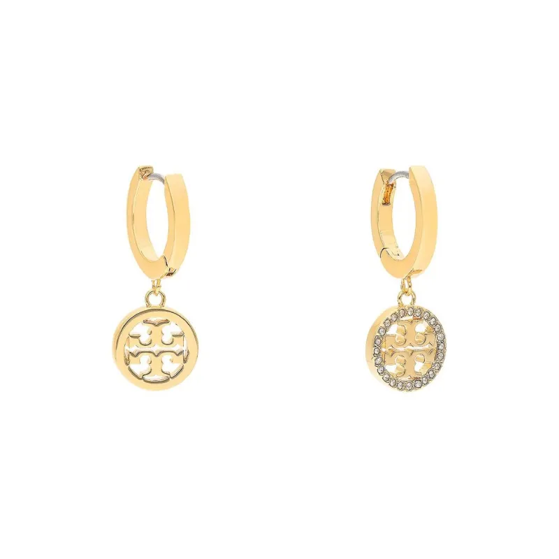 TORY BURCH Miller Logo Charm Earrings-1