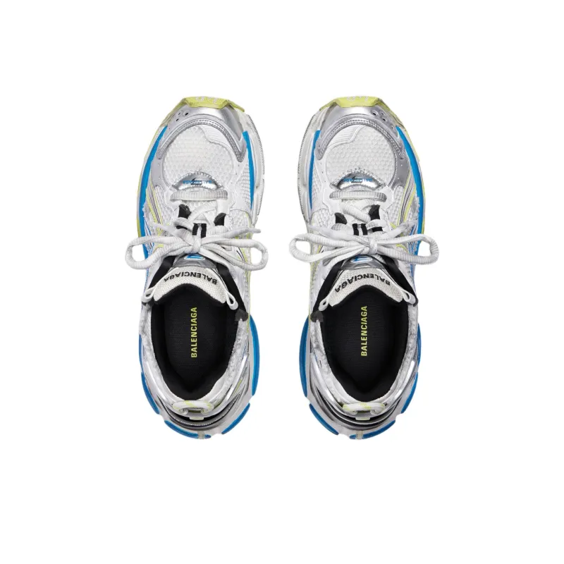 Balenciaga Runner White Yellow Blue-4