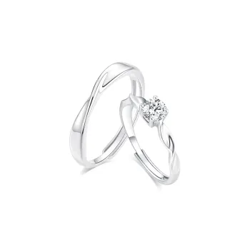 MISS TOOYA Sterling Silver Rings Unisex