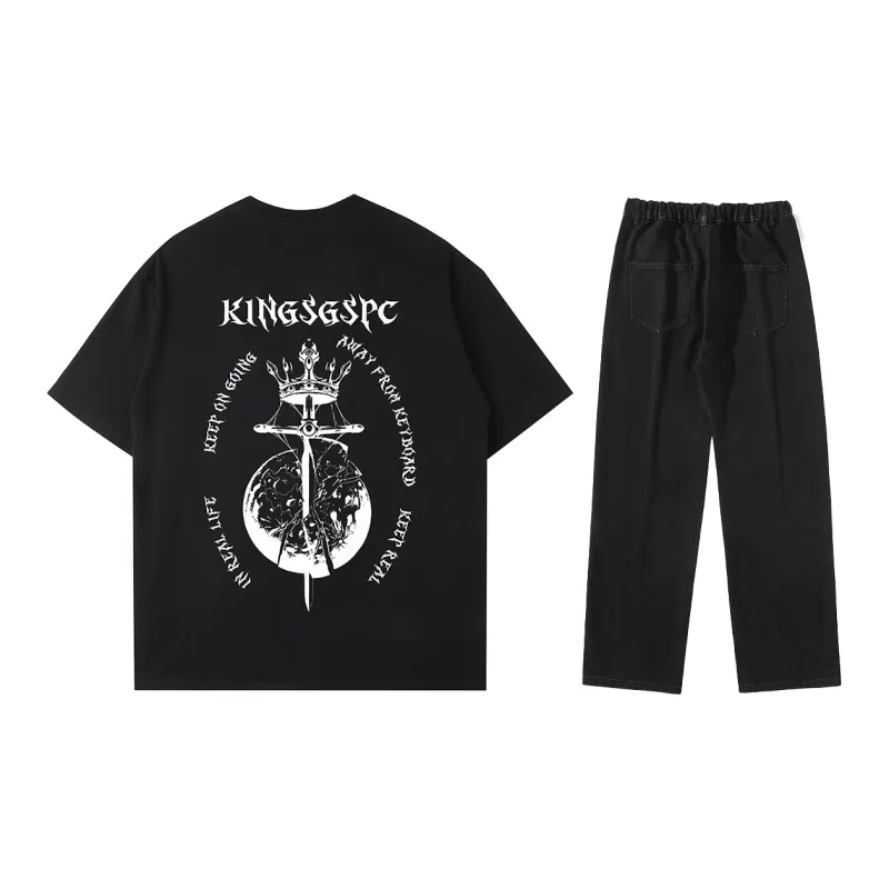 Kingsgspc Casual Sportswear Unisex-2