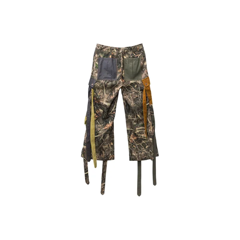 FRIED RICE Casual Pants Unisex Green-1
