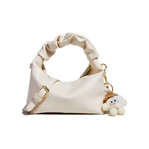 Confiden Crossbody Bags Off White With Pendants