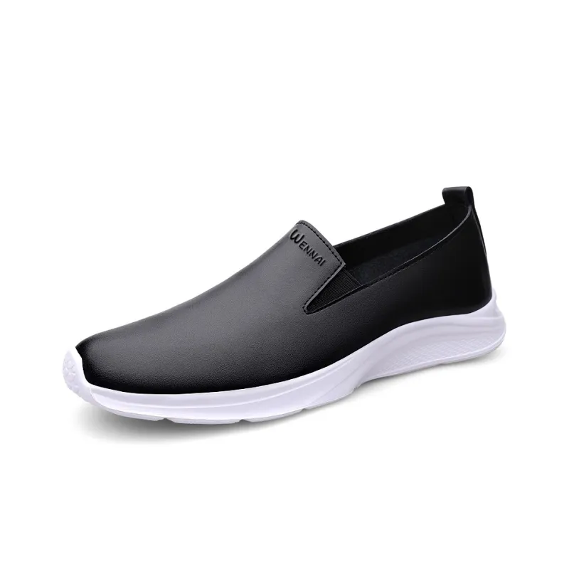 Wen Nai Casual Shoes Men's Black-1