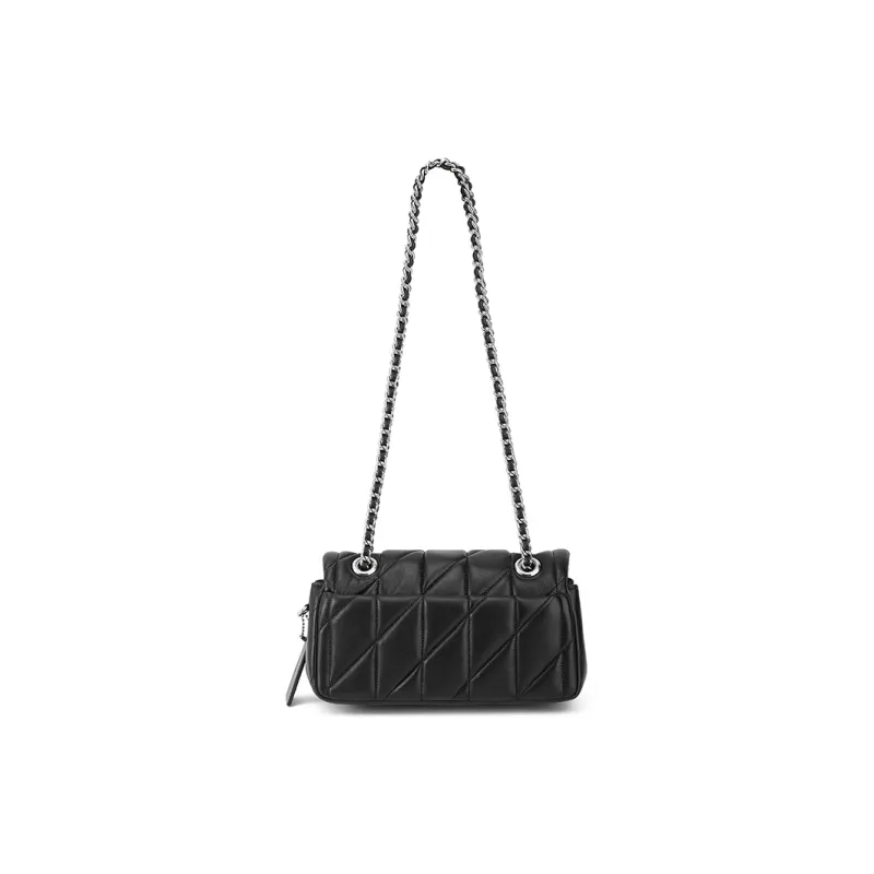 COACH Tabby Nappa Leather Pillow Bag, Handbag, Shoulder Bag Women's Black-2