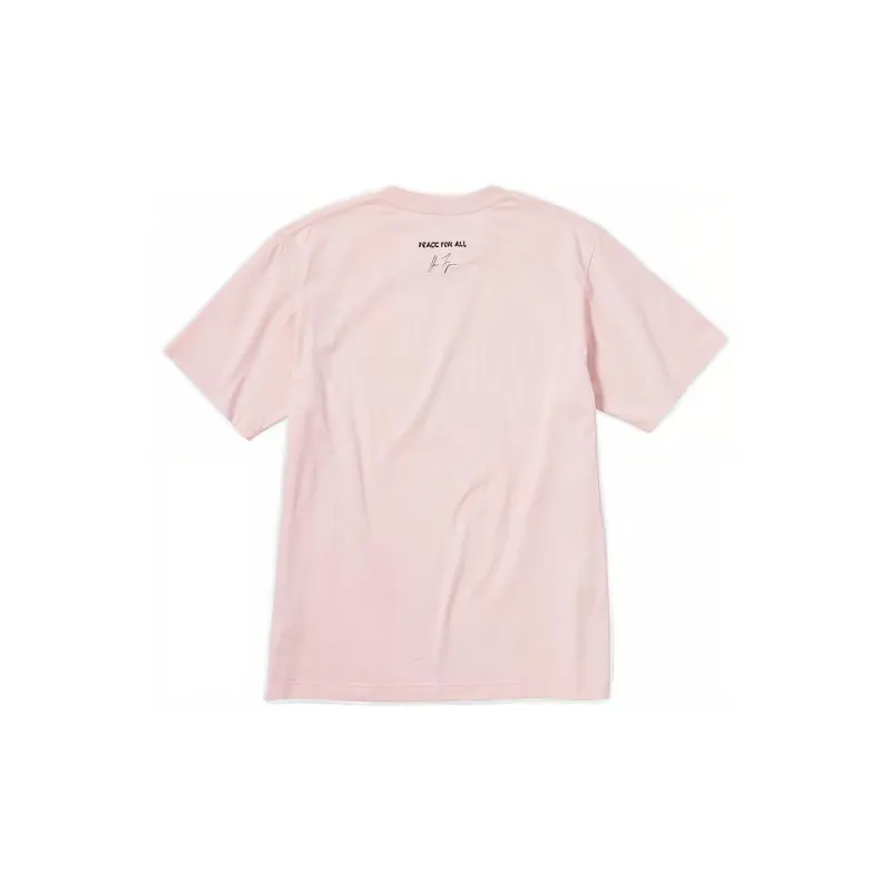 UNIQLO UNIQLO/UNIQLO Peace For All Series T-Shirts Unisex Pink-1
