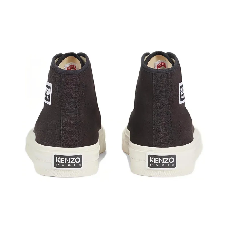 KENZO High-Top Skateboard Shoes Men's Black-2