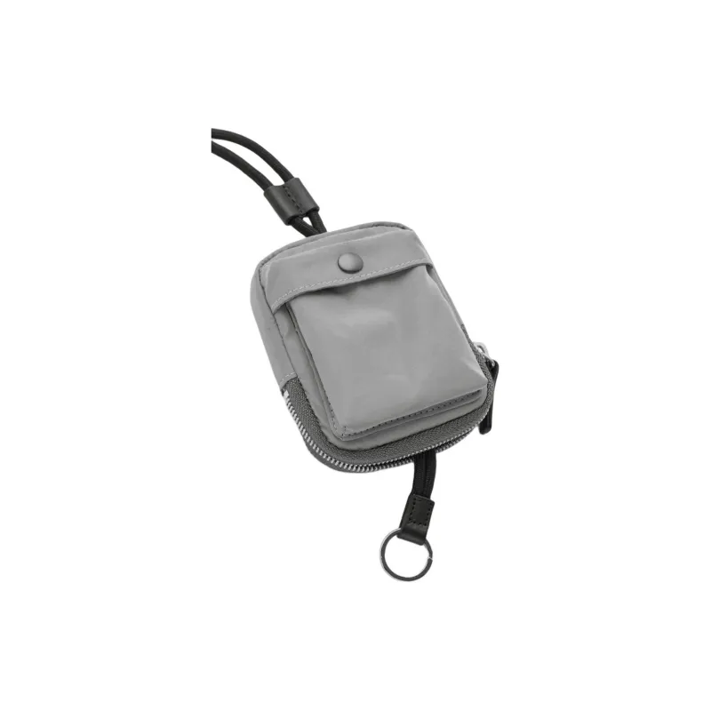 COS Polyester Shoulder Bag, Crossbody Bag Mini Men's Gray-2