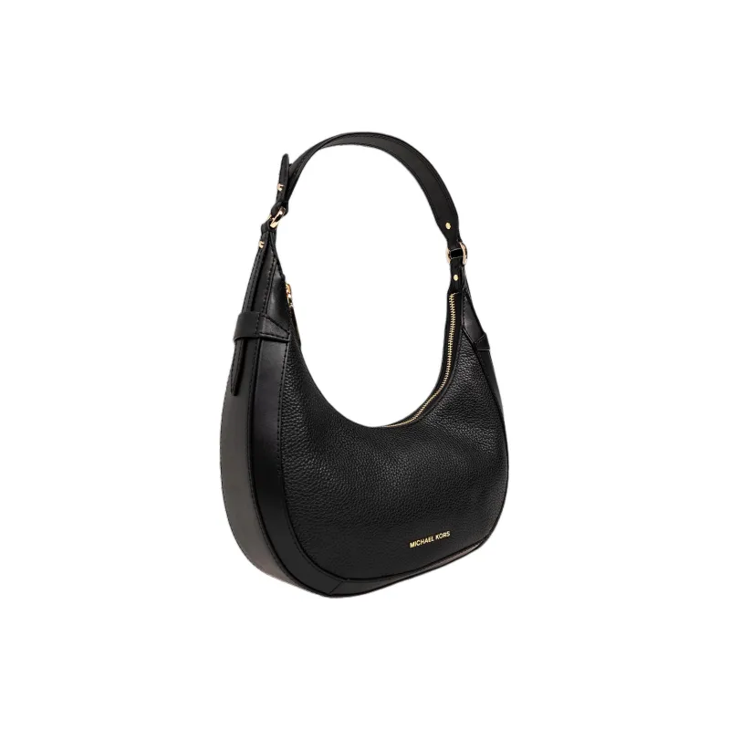 MICHAEL KORS Grain Leather Crossbody Bag, Shoulder Bag Women's Black-1