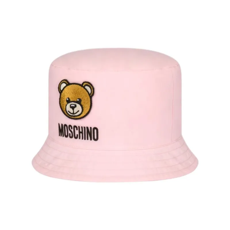 MOSCHINO Teddy Bear Cotton Hat-0
