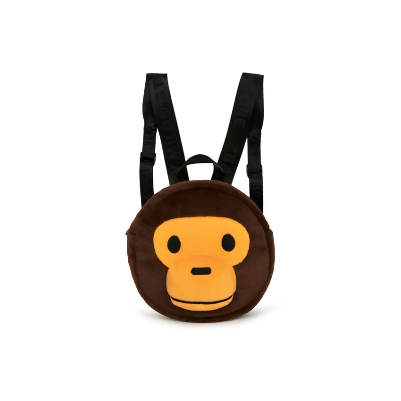 Aape Polyester Backpack Regular Women's Brown-0