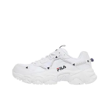 FILA Cat Running Shoes White Korean Version Unisex