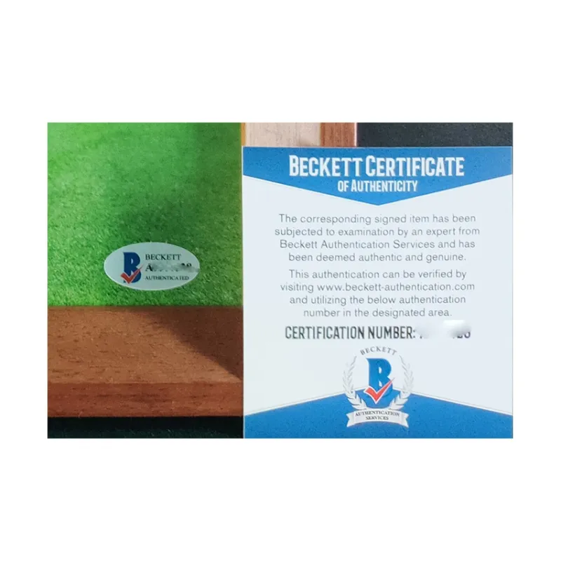 Huayitaojin Football Fan Supply With Beckett BAS Authority Certificate Of Authenticity 29x24cm-3