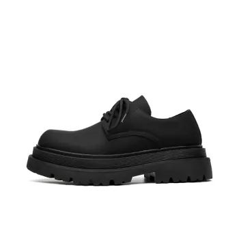 YEDANI Dress Shoes Men Low-Top Black