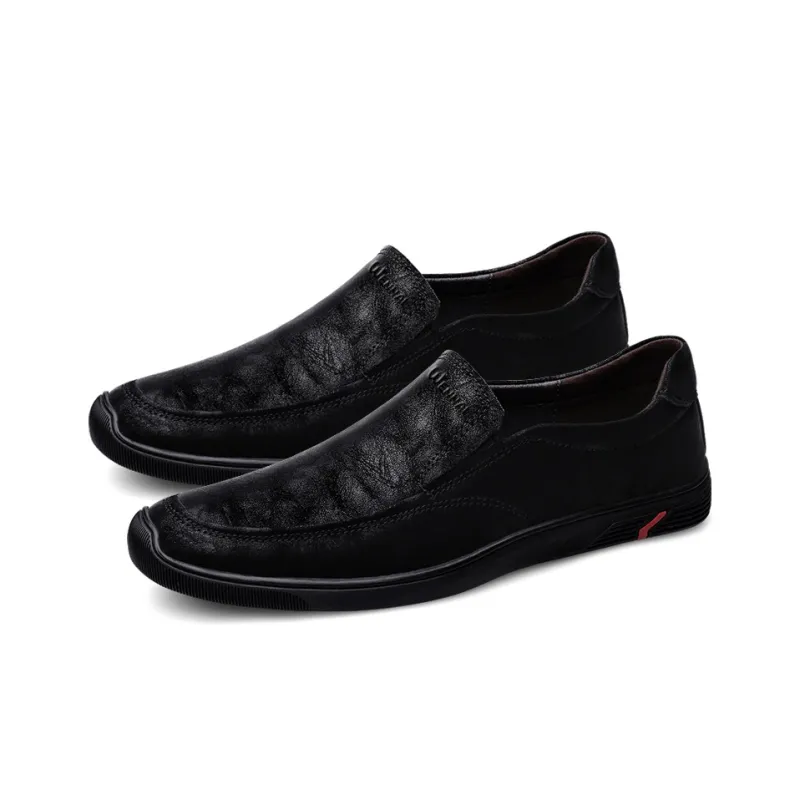 Wen Nai Beanie Shoes Men's Black-3