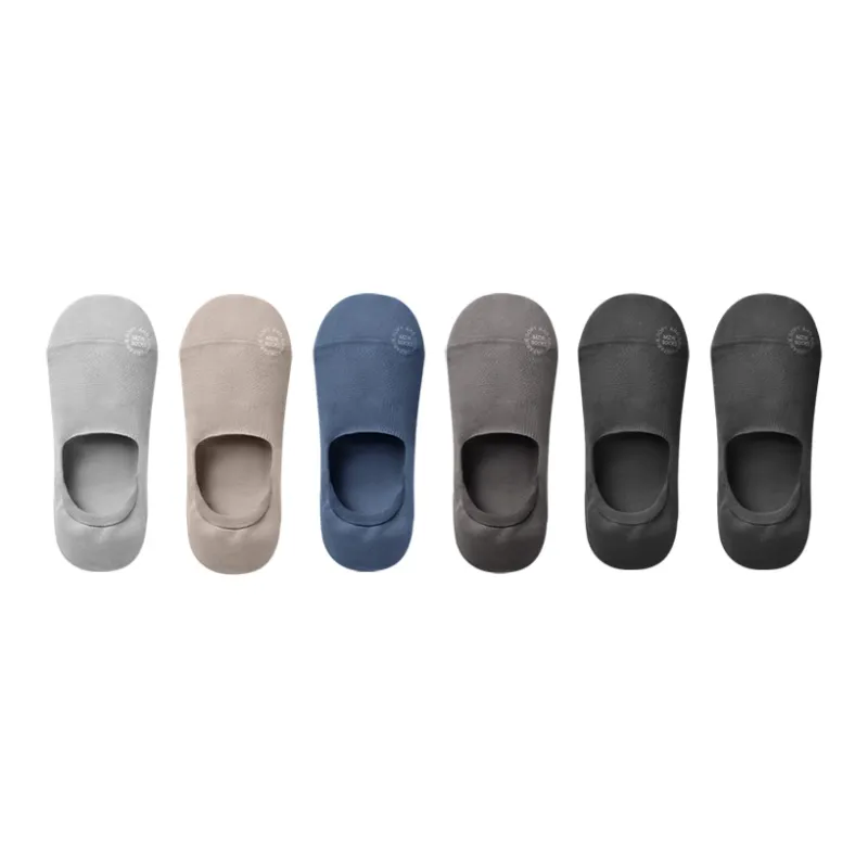 B&C.Room No Show Socks Men's 6 Pack-27