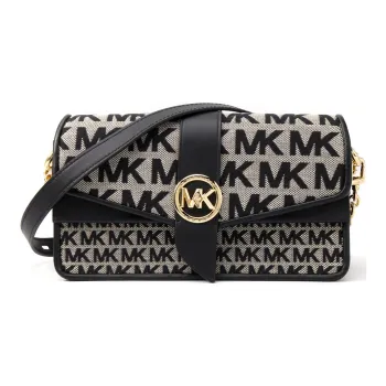 MICHAEL KORS Greenwich Polyester Portable Crossbody Bag, Shoulder Bag Women's Black