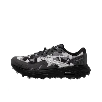 Brooks Cascadia 17 Cushioned Slip Resistant Low Top Running Shoes Women's Black Gray Color