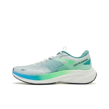 QIAODAN Flying Shadow 4 LITE Anti-Slip Wear-Resistant Low-Top Running Shoes Men's Jordan White Aurora Green