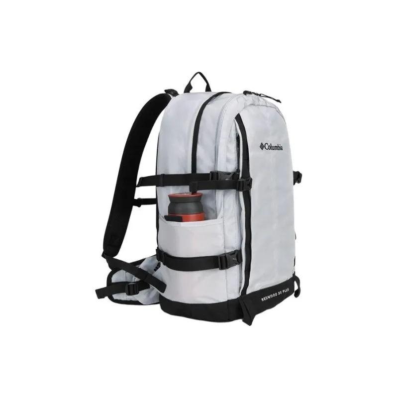 Columbia Nylon Outdoor Hiking Bag Backpack Unisex Silver White-3