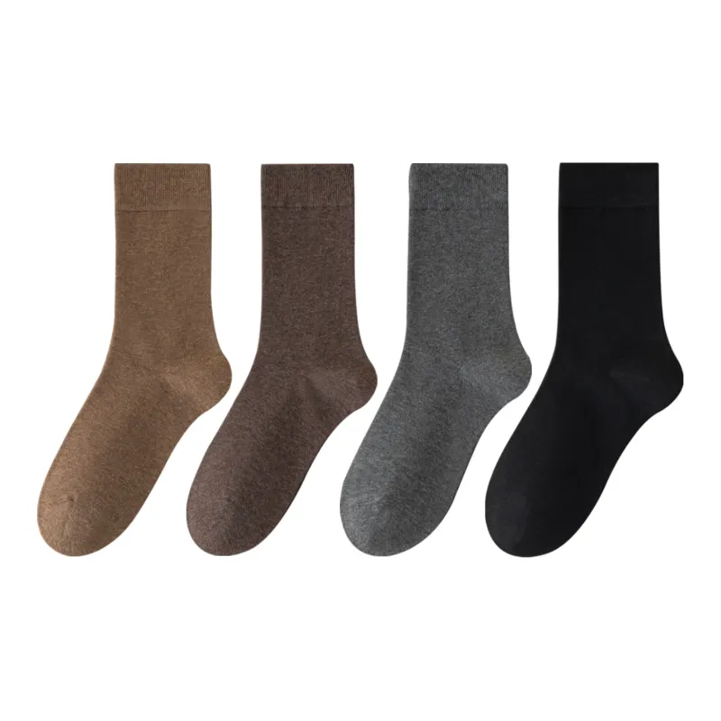XXLLG Mid Calf Socks Women's 4 Pack-9