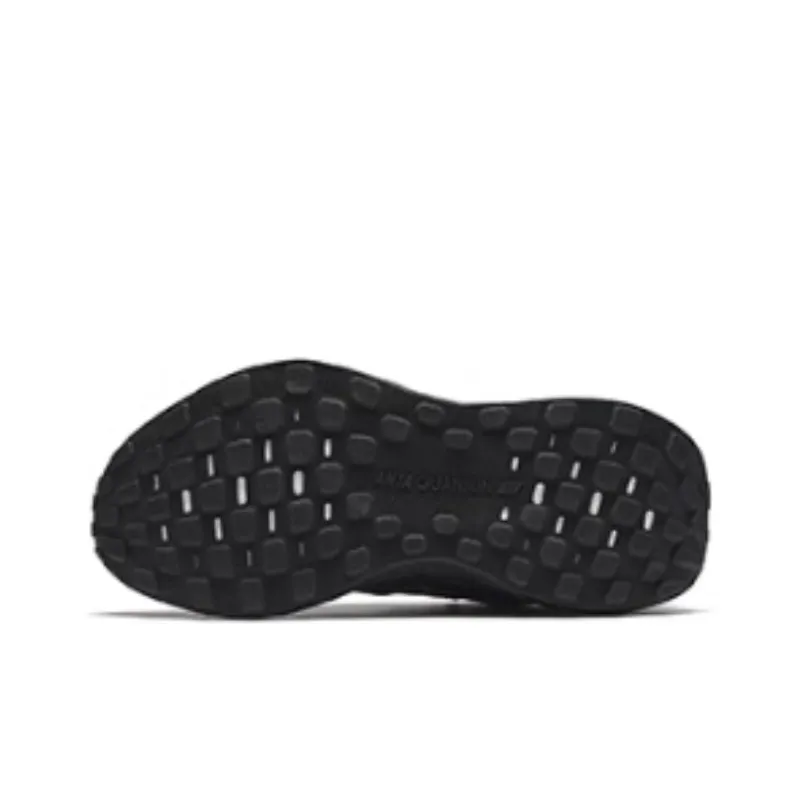 Anta Champion Series Cushioned Slip Resistant Breathable Low Top Running Shoes Men's Black-4