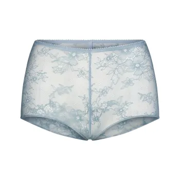 SKIMS ULTRA FINE LACE BOY SHORT Boxer Shorts Women's 1 Pack DENIM/Denim