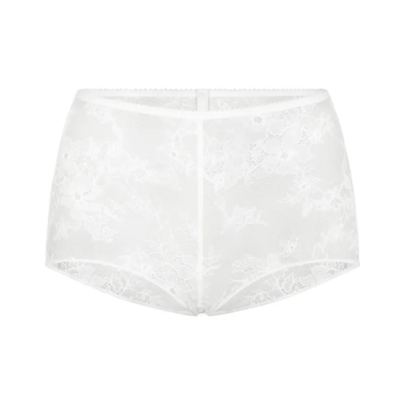 SKIMS ULTRA FINE LACE BOY SHORT Boxer Shorts Women's 1 Pack MARBLE/Marble-0