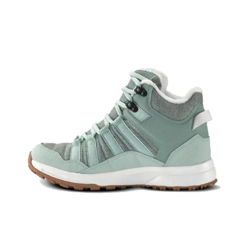 DECATHLON SH500 Anti Slip Wear Resistant Water Resistant Warm High Top Outdoor Shoes Women's Green-0