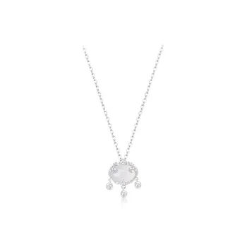 Jingleo Chalcedony Necklaces Women's
