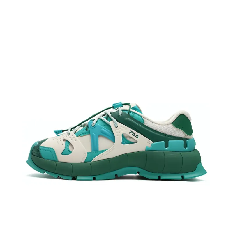 FILA Insetto Athletic Shoes 'White Green' Women's-0