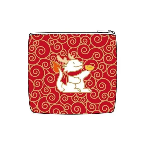 NEARAY Coin Purses Auspicious Dragon Emerging From Water