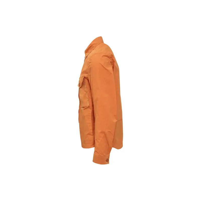 TEN C Garment dyed Shirt Jacket-2