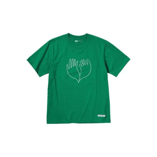 UNIQLO/UNIQLO Peace For All Series T-Shirts Unisex Green