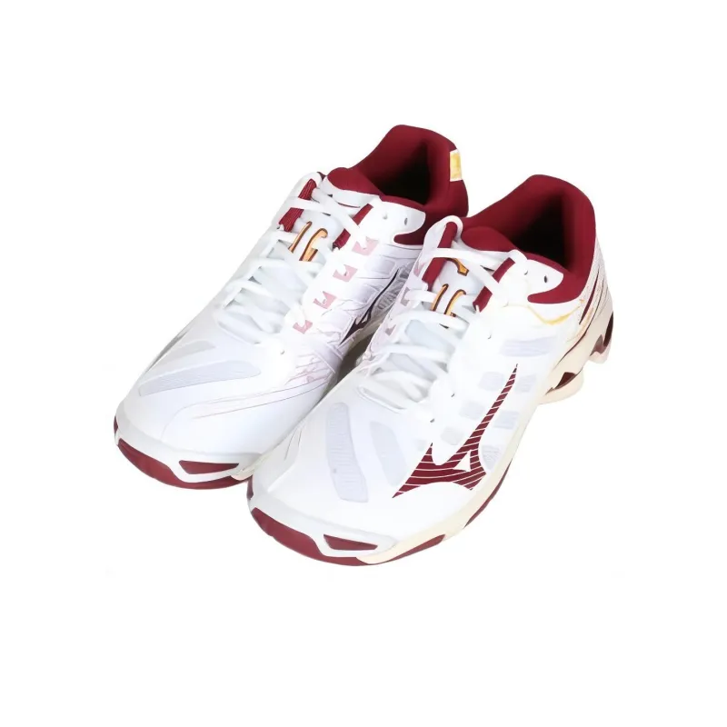 Mizuno Wave Voltage 'White Wine Red'-2