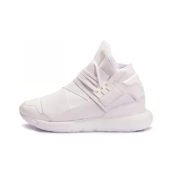 Y 3 Qasa High Triple White