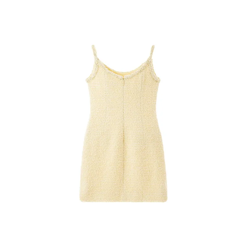 Miss Sixty Slip Dress Women's Yellow-1