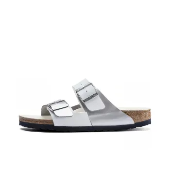 Birkenstock Slide Slippers Unisex Silver