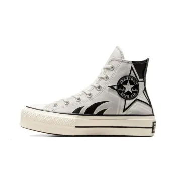 Converse Chuck Taylor All Star Lift Platform Moto 'Pale Putty' Women's