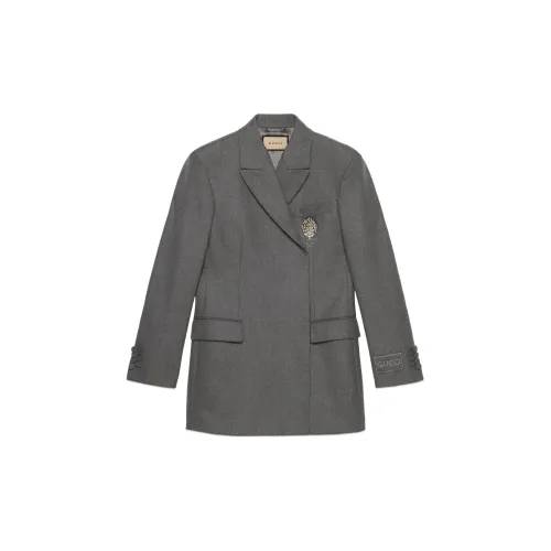 GUCCI Jacket Women's Gray