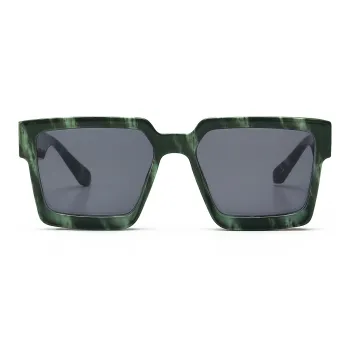 SHEEN KELLY Square Sunglasses Unisex
